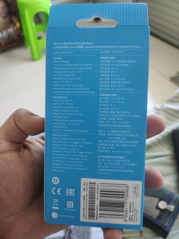 Fone de ouvido sem fio xiaomi original earbuds - Foto 2