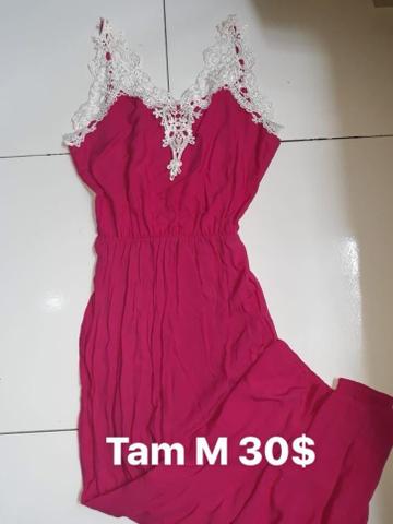 Vestido longo tam M/g