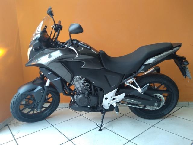 Honda CB 500 X 2015 Cinza - Foto 8