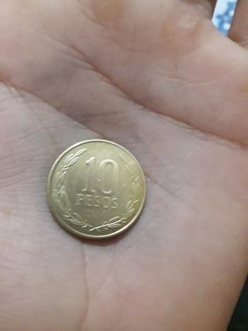 Vendo moeda de 10pesos