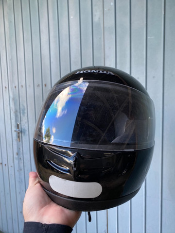 Capacete Honda HFS Essential 56 seminovo usado pouquíssimas vezes - Foto 3