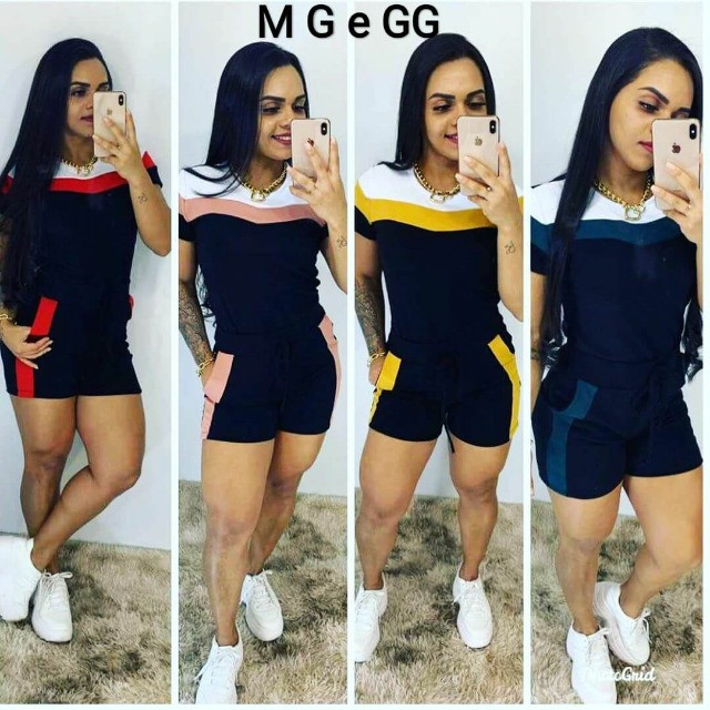 conjunto de roupa feminina