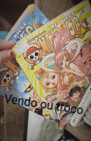 Mangas One Piece novos nos plasticos