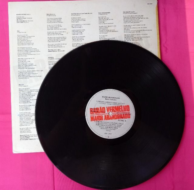 Lp Barão Vermelho Maior abandonado Disco de vinil 1984 - Foto 2