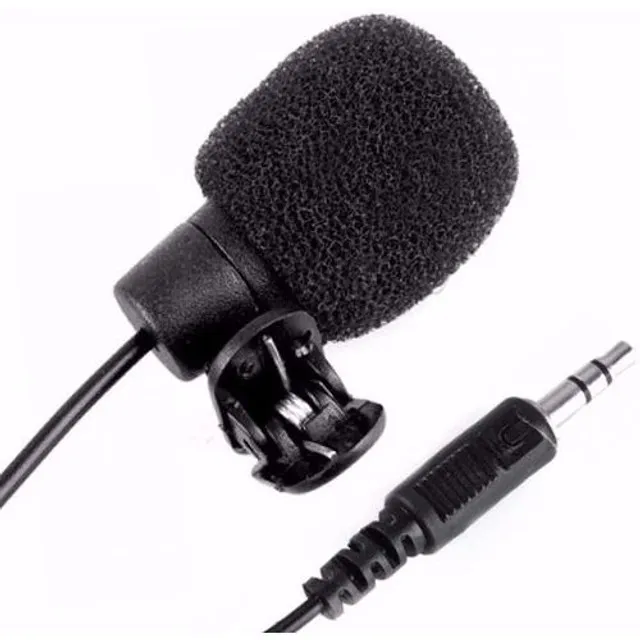 Microfone De Lapela Entrada P2
