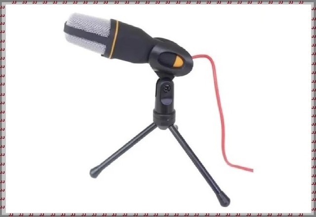 Microfone condensador Rohs Sf-666 com mini tripé
