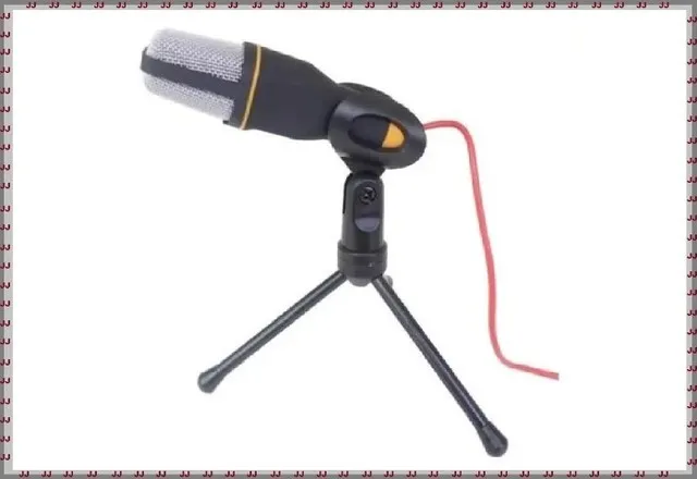 Microfone condensador Rohs Sf-666 com mini tripé