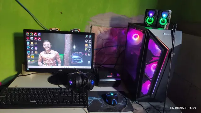 PC Gamer Modder RGB Completo Barato com Monitor, Teclado, Mouse e