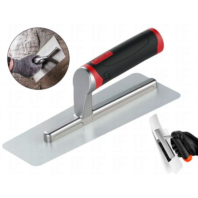 Desempenadeira Inox Lisa para Efeitos Decorativos 26cm x 10cm Cortag 60135