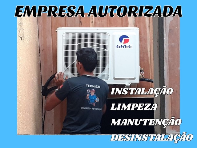 Técnico de ar condicionado profissional 