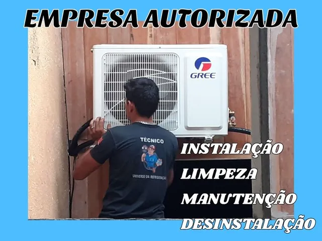Técnico de ar condicionado profissional