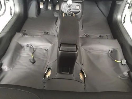 Carpete Revestimento Premium De Assoalho Em Courvin Do Citroen C3 - Foto 2