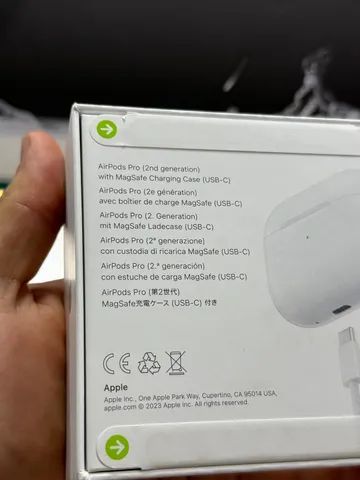 Airpods pro 2 geração LOJA FÍSICA novo lacrado ORIGINAL tipo c ( 2ª geracao tipo-c ) - Foto 2