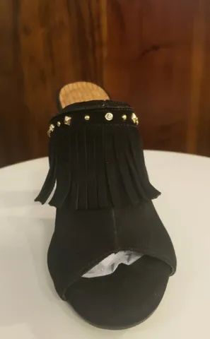 Mule Via Marte cor preta número 36.  - Foto 2