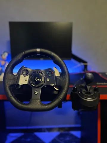 Volante Gamer G920 Racing + Câmbio para Xbox X, S, Xbox One e PC - Logitech  Volante Gamer G920 Racing + Câmbio para Xbox X