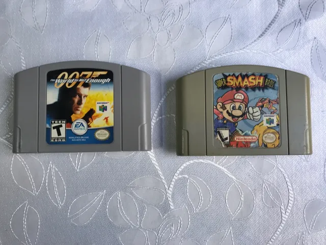 N64 - Nintendo 64 - Cartucho - Fita - Jogo Super Mario