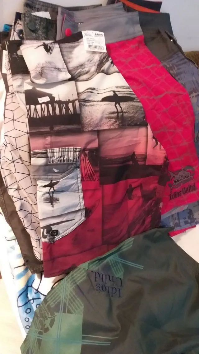 Bermudas em tactel coloridas da IDIO'S  - Foto 3