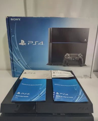 Console Playstation 4 ps4 fat 500 gb seminovo - Kris Games Virtual