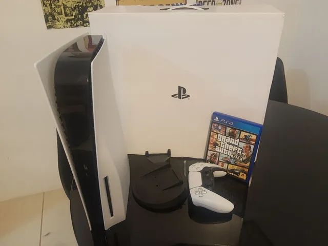 PlayStation 5 usado. - Videogames - Vila Margarida, São Vicente 1252444342