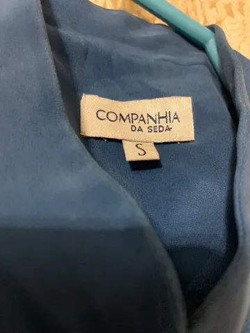 Vestido chemise de seda pura  - tamanho P  - Foto 3
