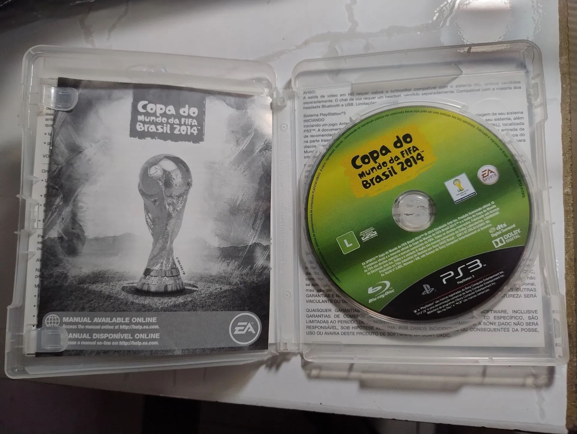 Jogo Copa do Mundo da FIFA Brasil 2014 PS3