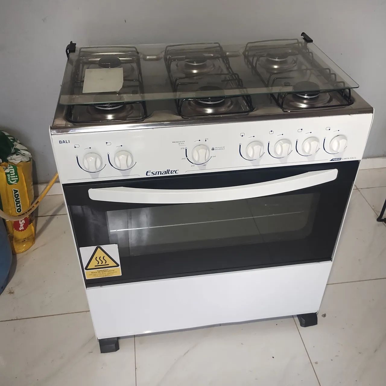 Fogão Esmaltec 6 bocas seminovo (faço entrega) - Foto 5