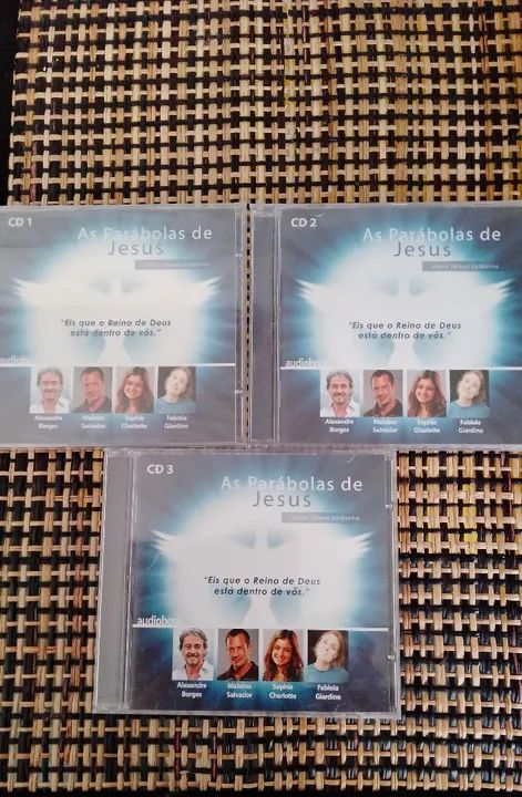 As Parábolas de Jesus - Coleção de 3 CDS. (LACRADO)<br> - Foto 2