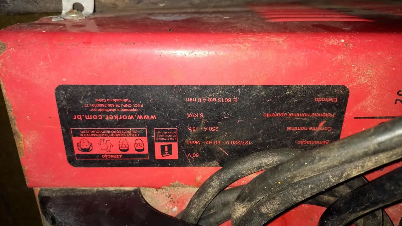 Máquina de Solda Worker 132 - Foto 2