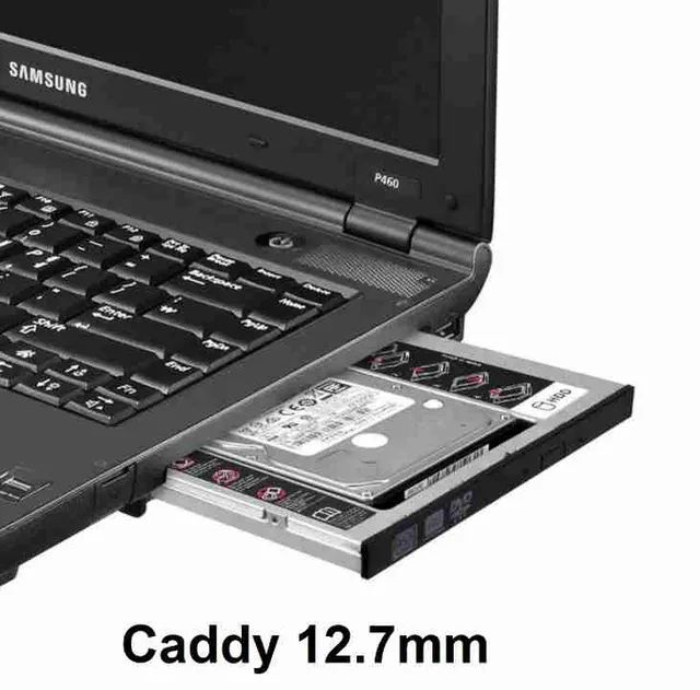 Caddy 9.5mm 12.7mm para Notebook *) - Foto 2