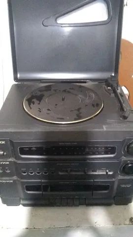 Aparelho de som 3 em 1 antigo - Foto 3