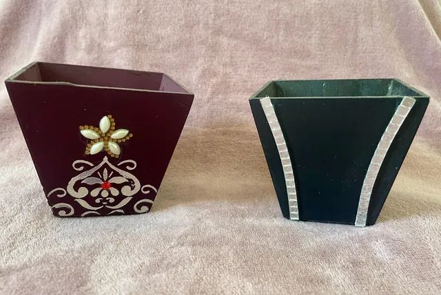 vasinhos cachepot cônicos 8x8 ja pintados