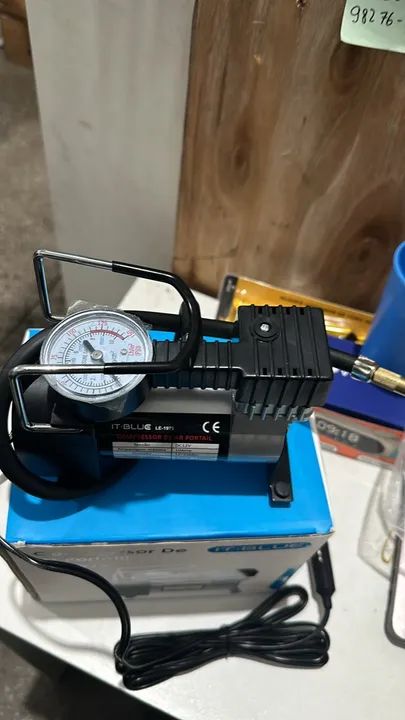 Compressor de ar alumínio de carro portátil - Foto 3