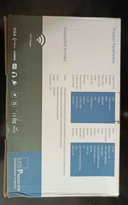 Projetor Portátil Full HD com Controle Remoto - Foto 5