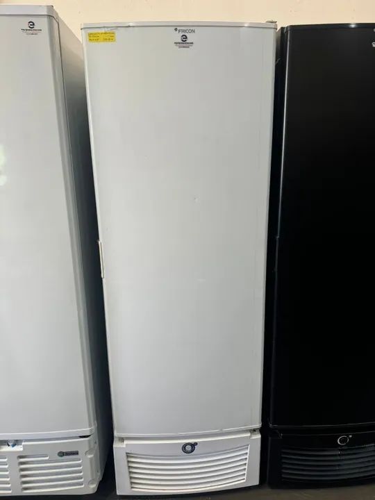 Conservador vertical 569 litros tripla ação porta cega 2 anos de garantia 