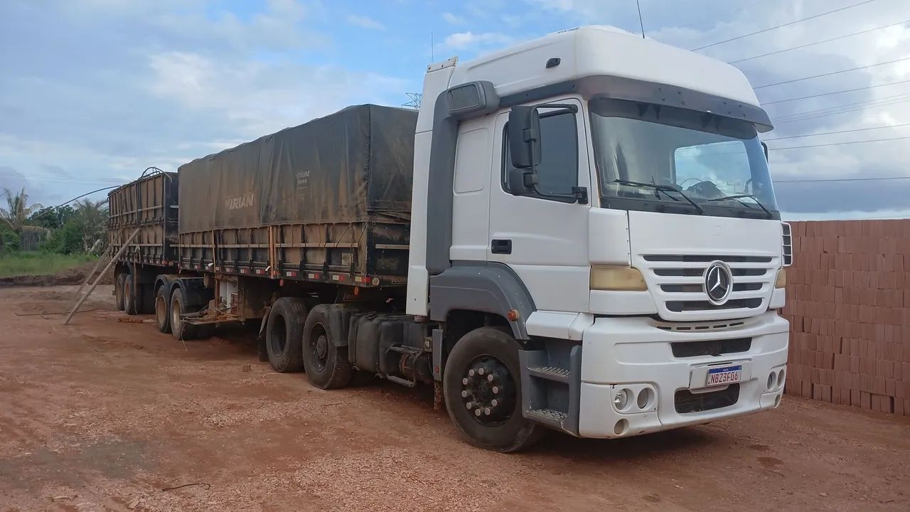 Mercedes 1938 engatada na Caçamba ou no bitren  - Foto 6