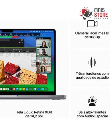 MacBook Pro M3 Pro 2023 512gb SSD 18gb Ram 14.2  (Novo/Lacrado) - Foto 5