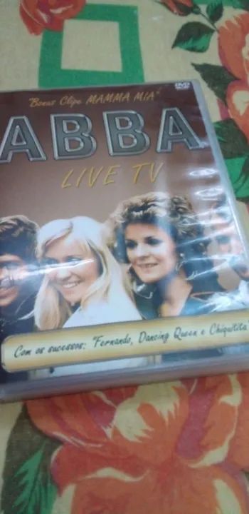 Dvd Abba live Tv em bom estado - Foto 2