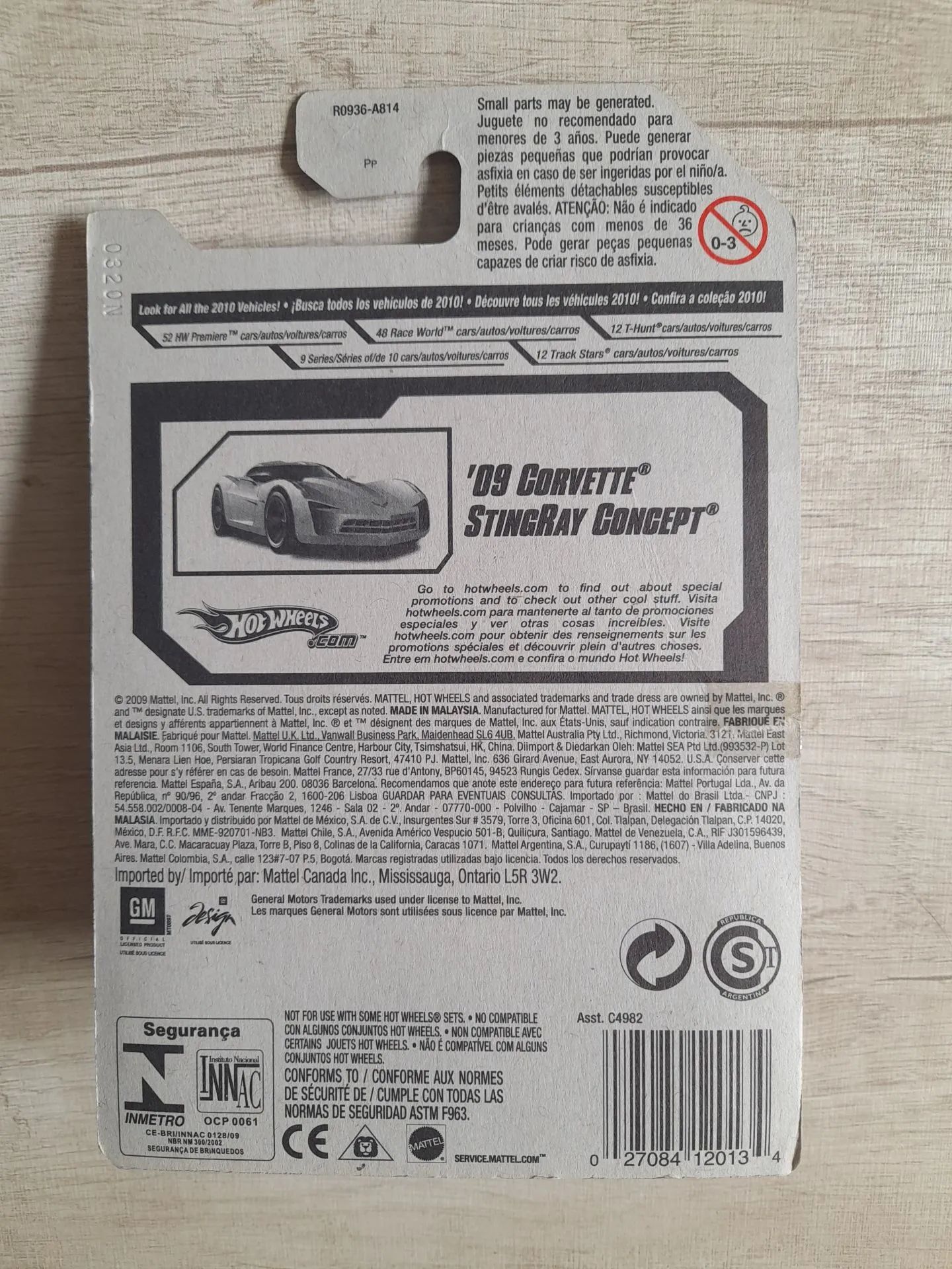 HOT WHEELS CORVETTE STINGRAY CONCEPT 2010 - Foto 5
