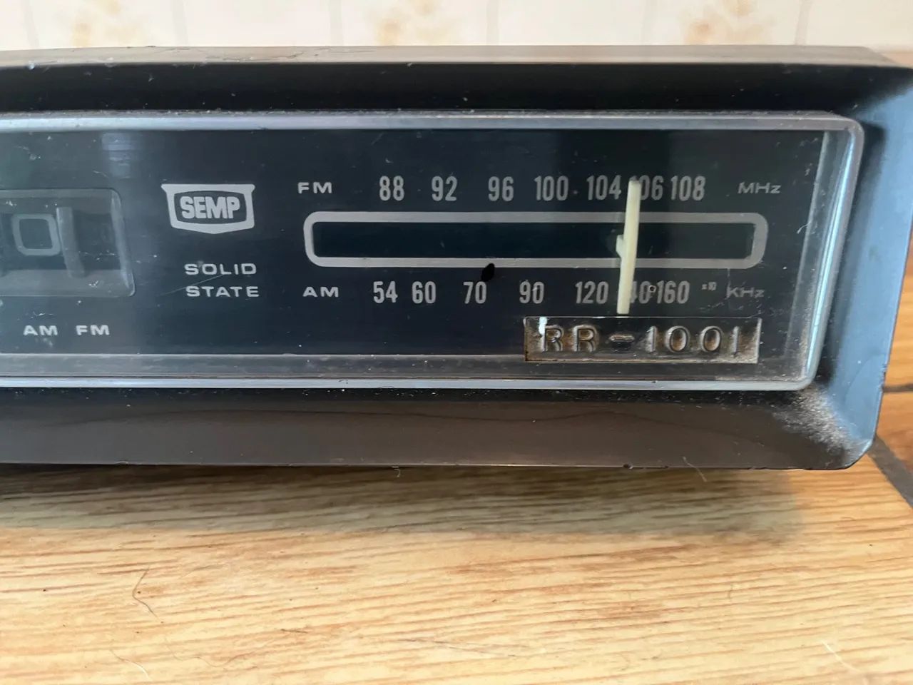 Antigo Rádio Relógio Semp Solid State Modelo Rr-1001 Coleção (Usado) - Foto 4