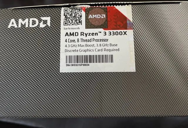 Ryzen discount 3300x olx