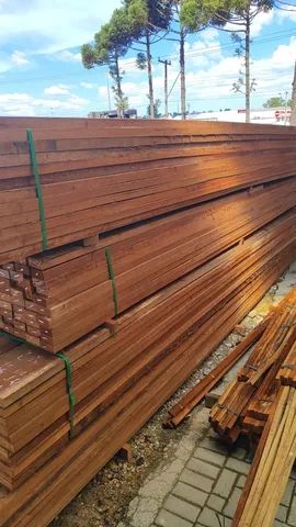 Madeira de lei, Caibro 2x4 RS 14,50 mt, Ripa 1x2 RS 3,75 mt tauari - Foto 4