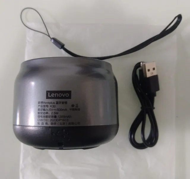 caixa de som lenovo k30 bluetooth 5.0