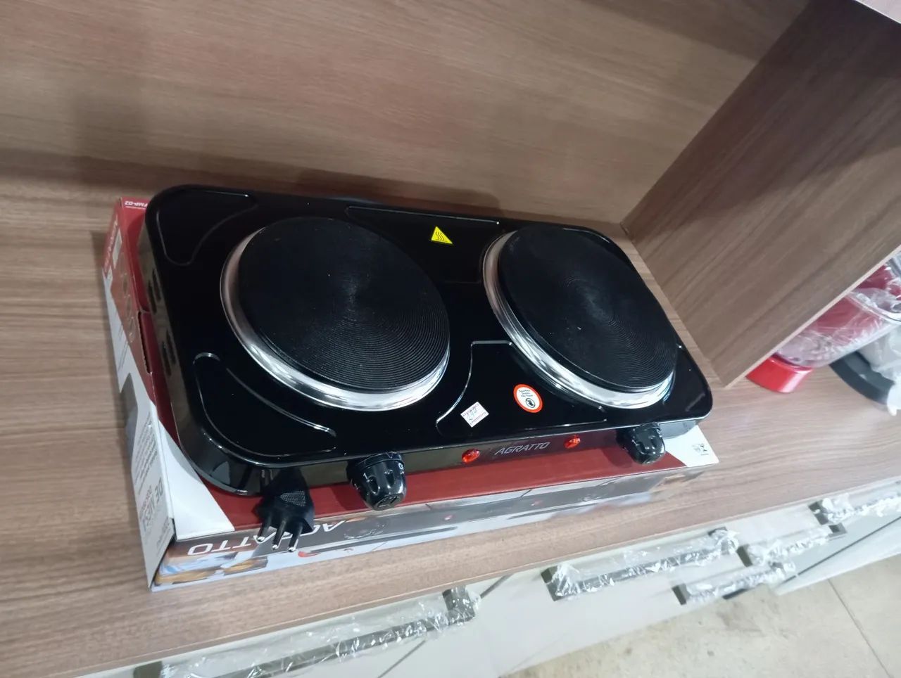 FOGÃO ELÉTRICO DOIS PRATOS NOVO - Foto 4