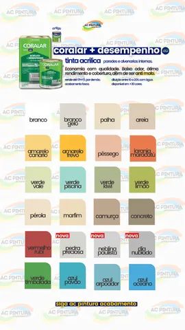 Tinta Coral Coralar + Desempenho Acrilico 18L - Foto 2