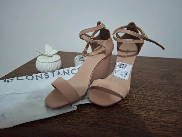 Sandalia Anabela constante 36