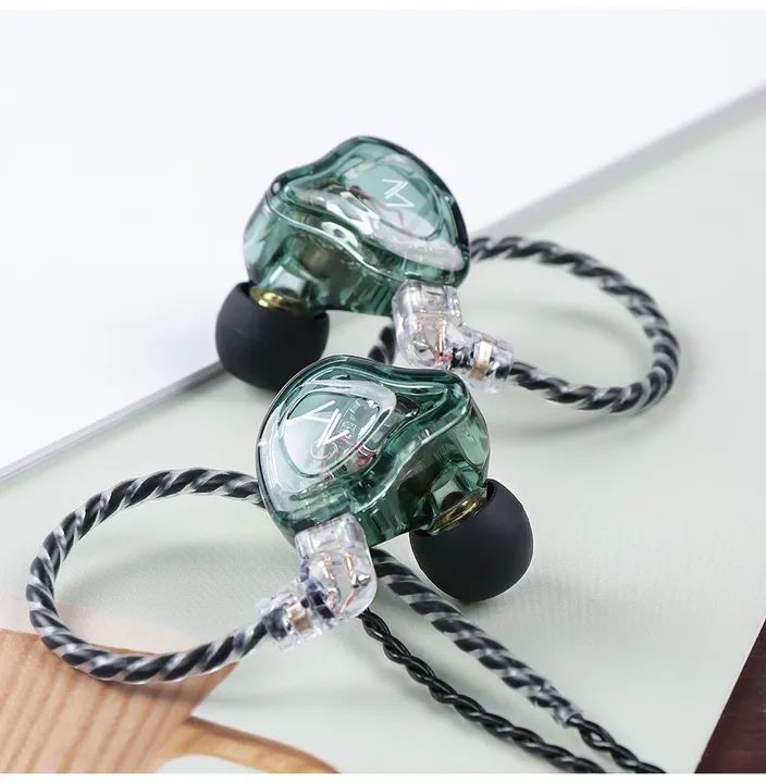 Fone de Ouvido In-Ear com Design Transparente