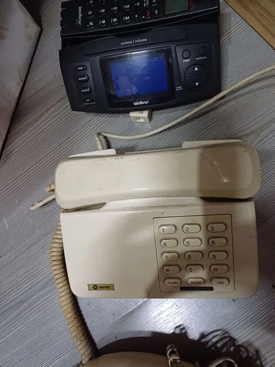 Telefone Fixo com Fio - Marca: Mafetec - Foto 2