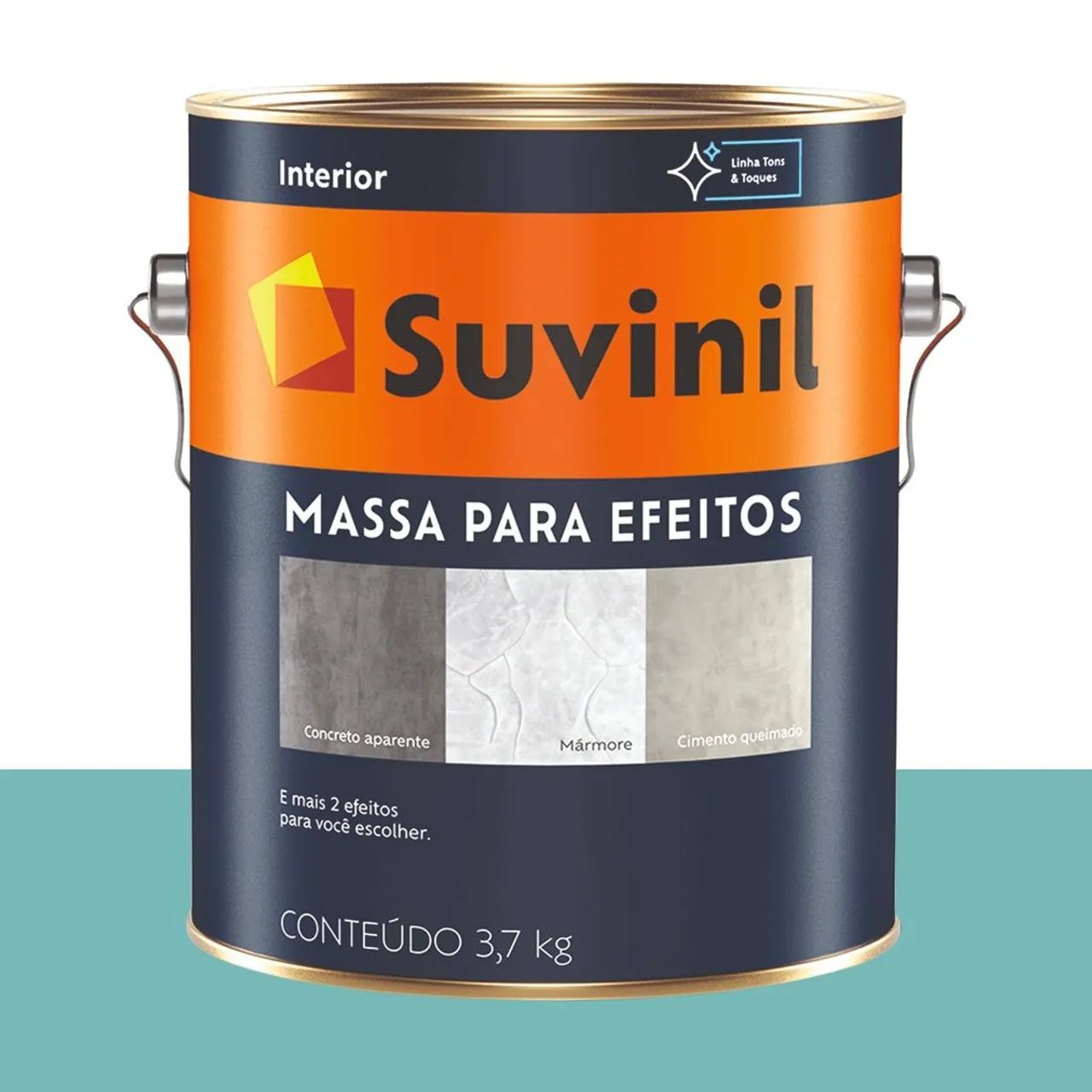 Massa para Efeito Mármore Suvinil Mar Caribenho 2,88 L