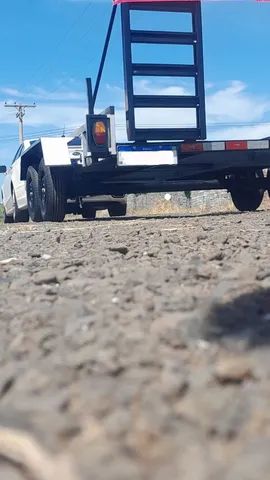 Carretinha de Reboque Modelo PRANCHA - Foto 2
