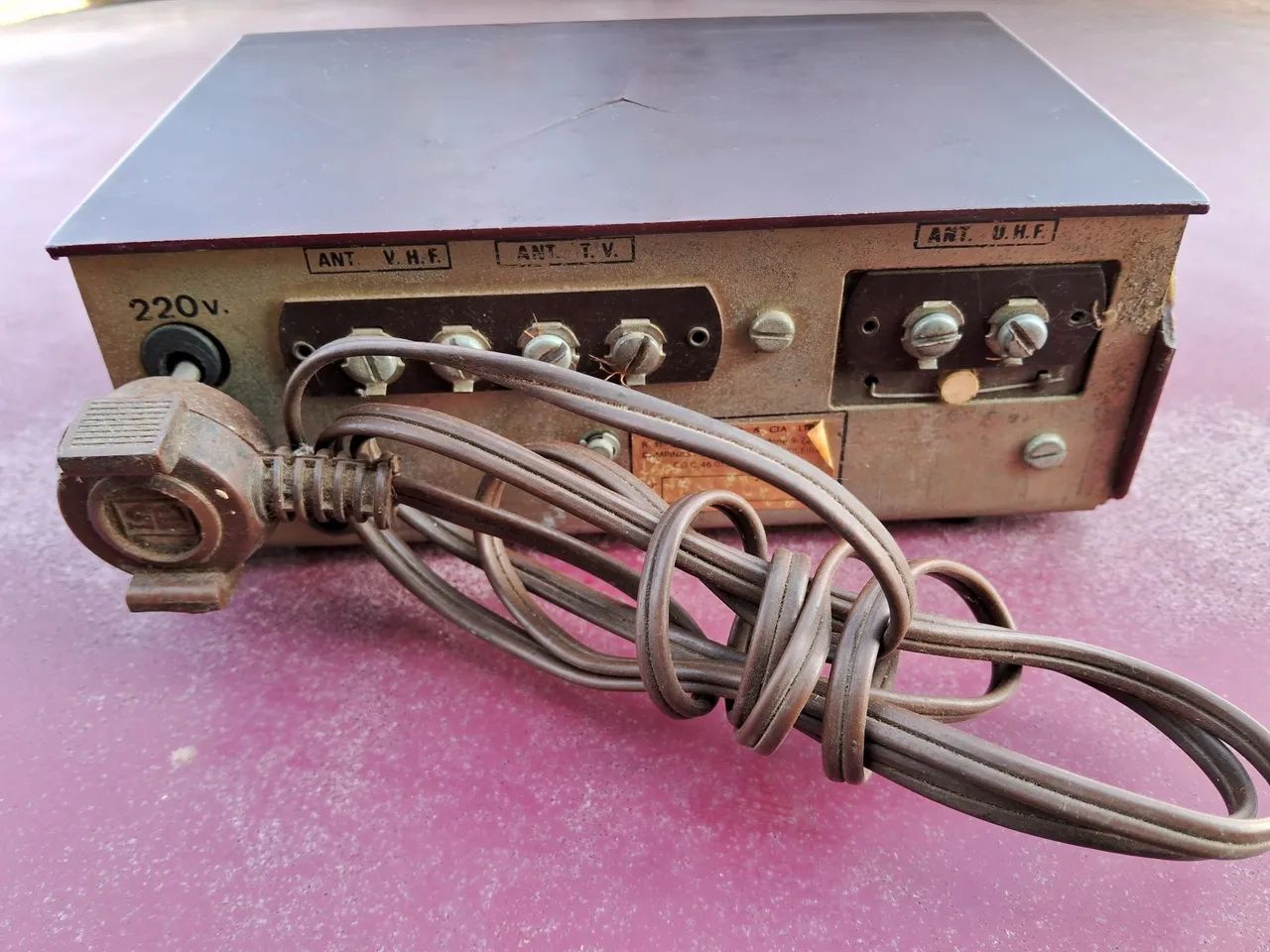 Controle de Antigamente (Conversor UHF) - Foto 5